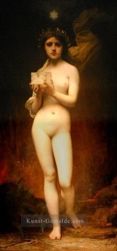 Pandora Weiblichen Körper nackt Jules Joseph Lefebvre Ölgemälde
